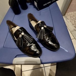 Franco Sarto size 9 tassel flats